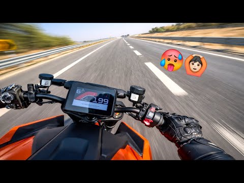 LOW POWER ನಲ್ಲೇ ಹಿಂಗೆ😱 ಇನ್ನ FULL POWER ಇಟ್ರೆ ಅಷ್ಟೆ ಕಥೆ!🙆🏻 WENT CRAZY RIDING THE SUPERDUKE🥴 1390 R