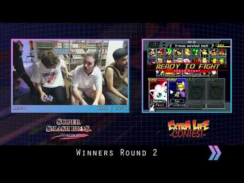 Extra Life Contest: SSBM #20 - Artil (Fox) vs. KAPA | kefir (Rondoudou) - Winners Round 2