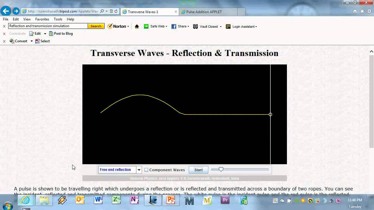 0408 Chapter 15 Wave Motion Reflection and Transmission