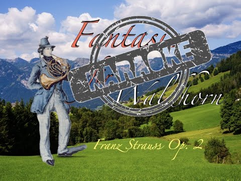 FANTASIE Op. 2, F. Strauss. Adagio. PLAY ALONG