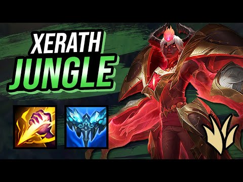 I tried Xerath Jungle with Everfrost and Destroyed the enemy Team!