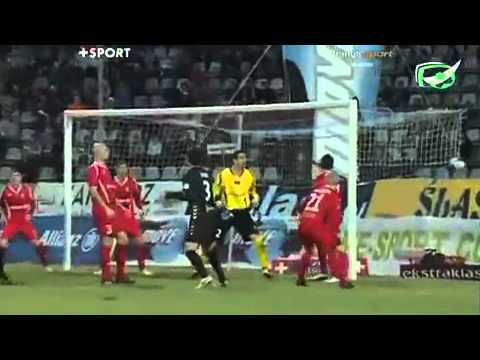 12. kolejka. Górnik - Polonia B. 1:1. Skrót meczu