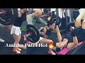 Amisha Patel Amisha Patel Hot Hot Yoga Workout On Amisha Patel Songs