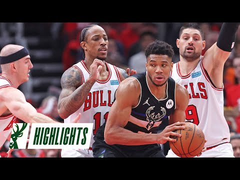 Highlights: Bucks 119 - Bulls 95 | Bucks Go Up 3-1, Giannis Drops 32 Points | 2022 NBA Playoffs