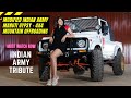 Modified Army Maruti Gypsy 4X4 Off Road Driving Indian Army Tribute Maruti Gypsy Rally