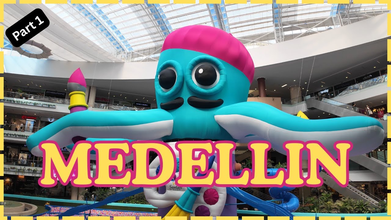 4K Santa Fe Mall Medellin 2026 | Largest Mall In Medellin Colombia [Part 1]