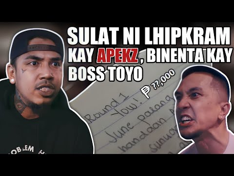 LHIPKRAM, binenta nalang yung kanyang mga sulat na para dapat kay apekz sa sunugan