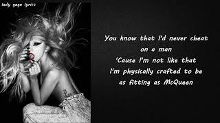 Lady Gaga - Fashion Of His Love Lyrics