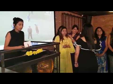 Anjali Singh  hosting a kitty party