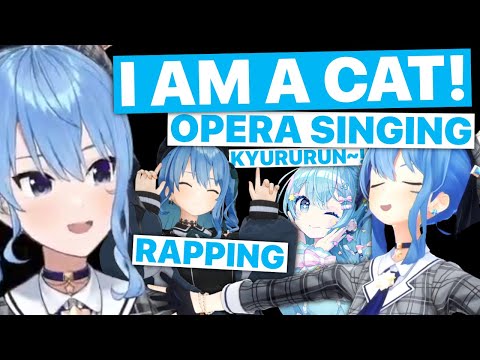 Suisei Spouts English, Sings Opera Style & Raps All In One Stream (Hololive) [Eng Subs]