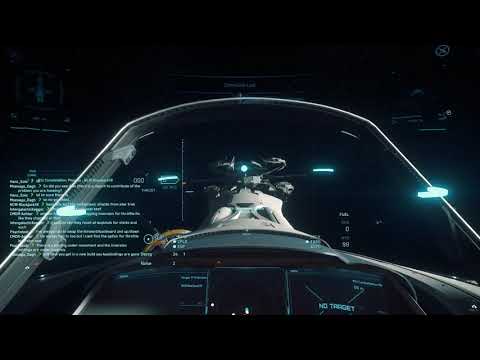 Star Citizen - Constellation Phoenix and P-72 docking