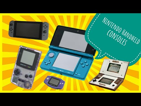 nintendo the evolution of consoles handheld 1980  2020