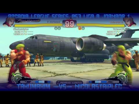 Arcadia League Series PS3 (Takumakim vs Nicolastriplec) - ( part 4/5 ) -