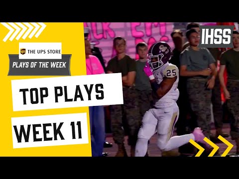 2023 Houston Area High School Football Plays of The Week: Week 11