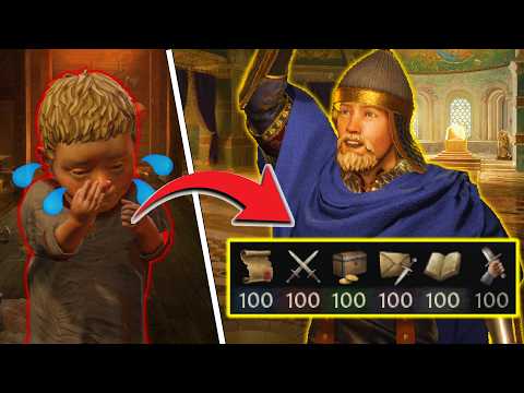 I Turned an Immortal 0-Stat Ruler into a 100-Stat God… and Broke CK3