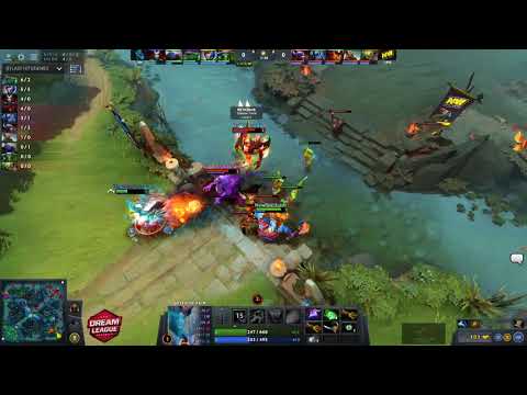 Perfect Triple raze from Dendi