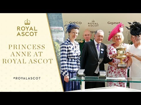 Princess Anne Presents The Prince of Wales's Stakes |  Royal Ascot 2017