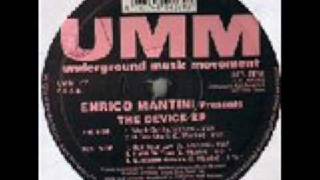 Enrico Mantini-The Device EP-A1-Work Out-UMM 1993