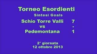 preview picture of video 'Schio Torre Valli vs Pedemontana Esordienti girone F sintesi goal 12_10_2013'