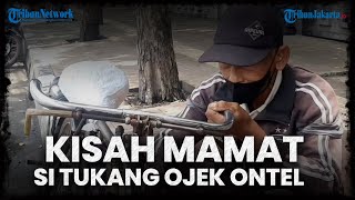 Kisah Mamat Si Tukang Ojek Ontel Bertahan di Tengah Modernisasi, Kayuh Sepedanya demi Sesuap Nasi
