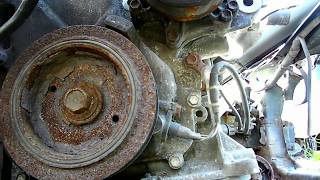 Toyota Corolla Crankshaft Position Sensor Removal