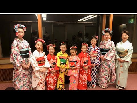 Japanese Folk Dance (Odori) at Haru Matsuri Toronto Spring Festival  Nikkei Cultural Association.