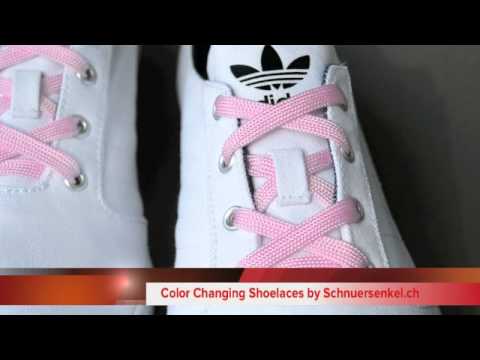 Color Changing Shoelaces
