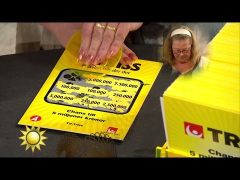 Trissvinnaren: "Sätta in på banken" - Nyhetsmorgon (TV4)