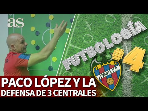 Paco López explica la defensa de tres centrales en el sistema 3-5-2 | Futbología #4 | Diario AS