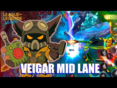 Wild Rift - How to Destroy Yasuo vs Veigar MID lane