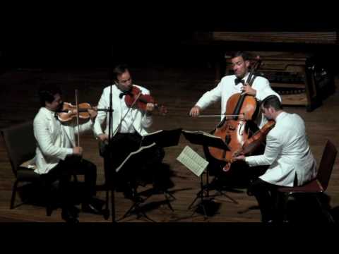Miró Quartet plays Puccini Crisantemi.