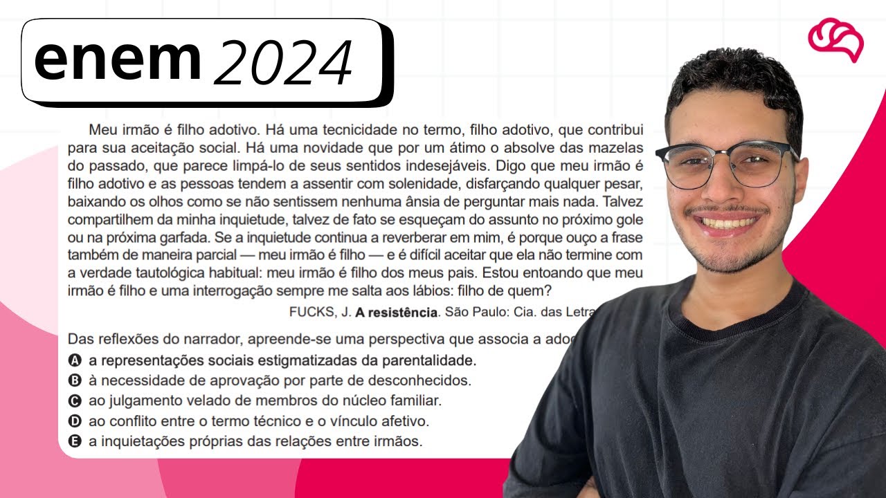Resolução em Vídeo — Questão 29 ENEM 2024