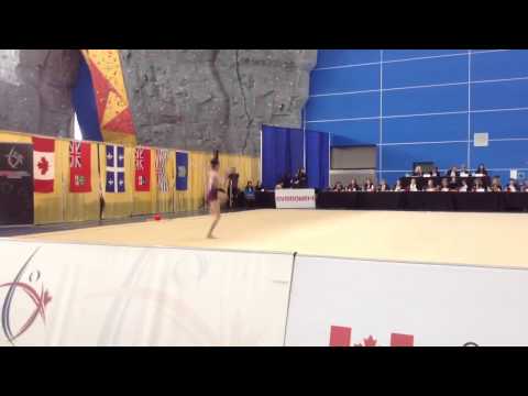 Elite Canada 2013- Kaylie C. Hoop