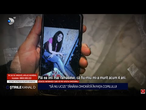 ,,Sa nu ucizi." | Tanara omorata in fata copilului | Moartea Mihaelei, un sir de evenimente ignorate