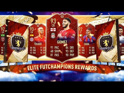 RED TOTS PLAYER PICK FUT CHAMPS REWARDS!! INSANE LUCK! FIFA 20 Ultimate Team