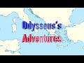 Odysseus's Long Journey from Troy To Ithaca - Animated Map