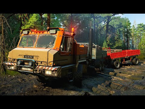 SnowRunner DAN 96320 - Vehicle Spare Parts Delivered ( Gameplay No Commentary Part 15 )