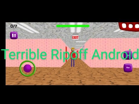 Baldi's Basics Mexican Edition Android v1,0 terrible ripoff