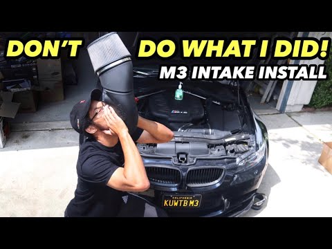 DID I RUIN MY BMW M3? (AFE Intake Installation)