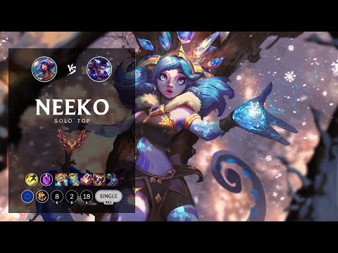 Neeko Top vs Vayne - EUW Grandmaster Patch 12.14