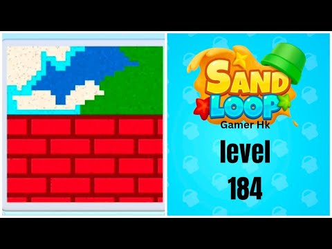 Sand Loop Level 184 Walkthrough