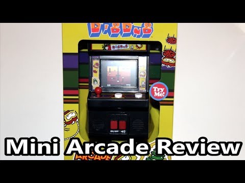 Dig Dug Mini Arcade Classics # 13 Review (2019 Basic Fun) The No Swear Gamer