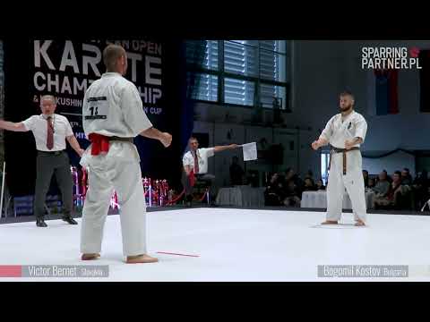 Bogomil Kostov vs Viktor Bernet 19th European Open Karate Championship 2022 IKO