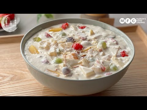 Ramadan Iftar Dessert | Refreshing & Creamy Mexican Style Fruit Salad Recipe