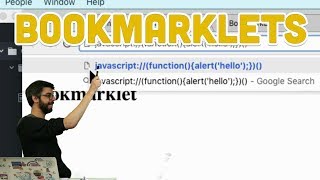 11.2: Bookmarklets - Programming with Text