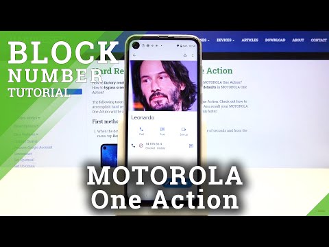 How to Block Number in MOTOROLA One Action – Block Calls & Messages