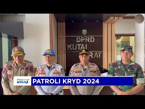 POLRES KUTAI BARAT GELAR PATROLI KRYD JELANG PILKADA 2024