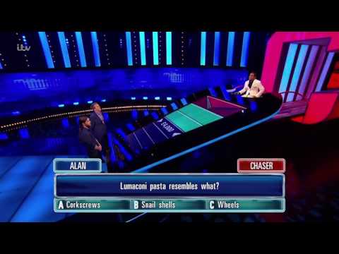 Alan Gets His Lumaconi Question Right - The Chase
