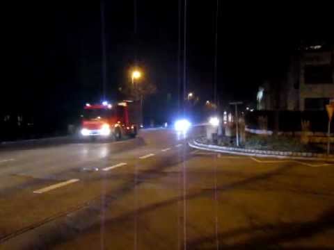 Feuerwehr Gerlingen, LF 16/12, DLK 23/12-SE, TLF 16/25-1, 8.Januar 2013