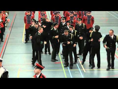 Drumband Concordia Overdinkel: prijsuitreiking KNFM Concours Enschede 2 oktober 2010